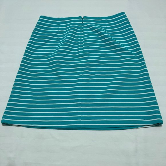 Talbots Petites striped Summer skirt with pockets Size 4P - Picture 4 of 8